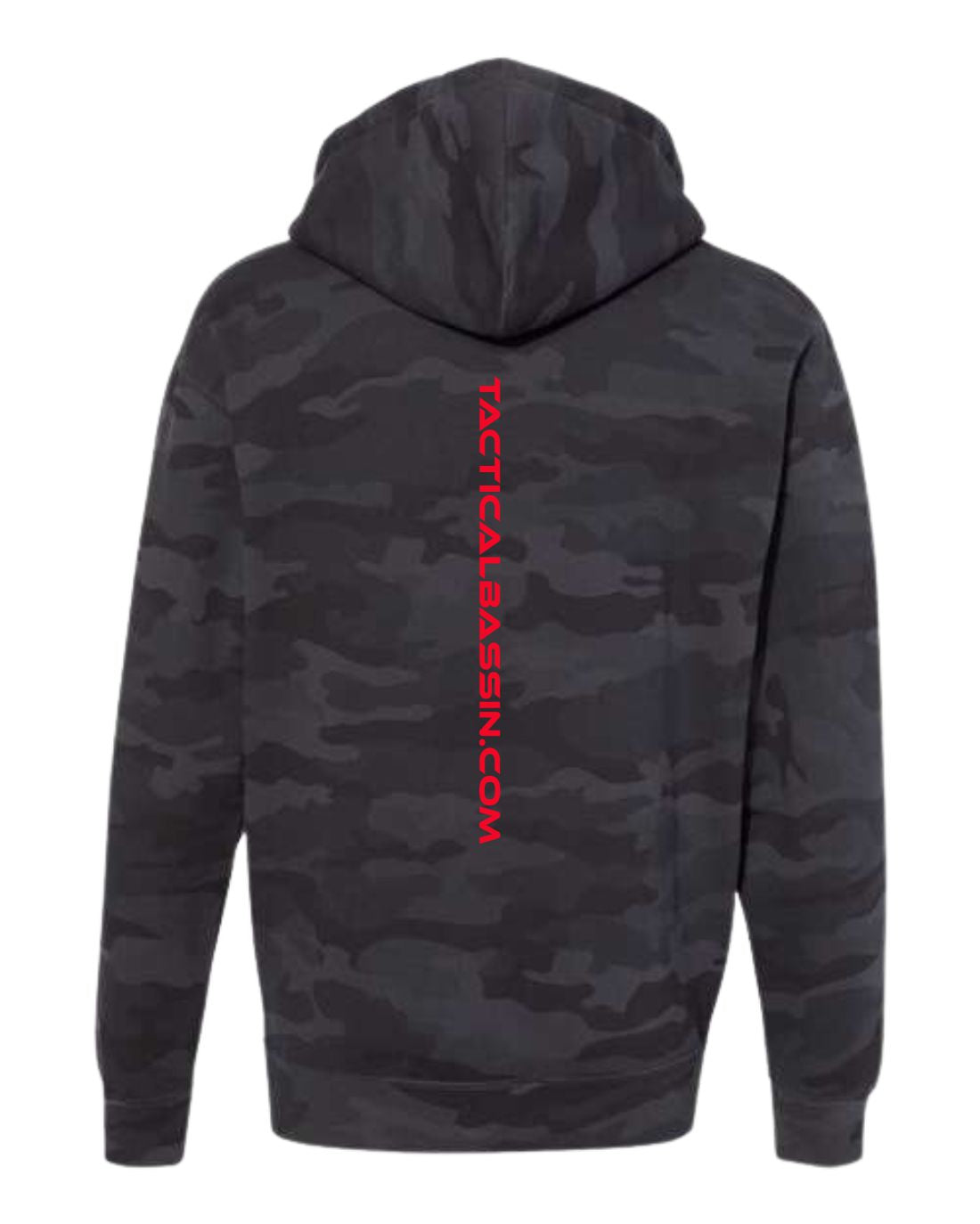 Tactical Bassin Black Camo Hoodie