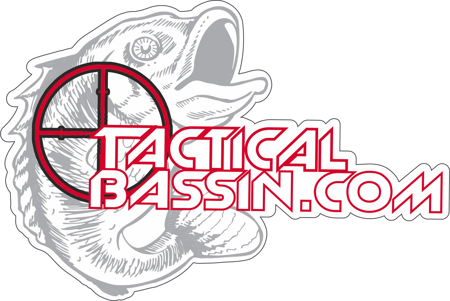 Tactical Bassin' Logo Decal/Sticker – Tactical Bassin' Store